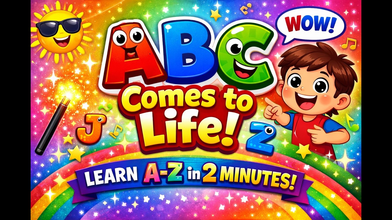 Magic ABC Song Letters Come Alive! (A–Z for Kids) 2026 - YouTube