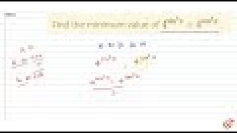 IIT JEE SEQUENCES AND SERIES Find the minimum value of `4^sin^(2x)+4^cos^(2x)` .
