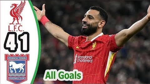 Liverpool vs Ipswich Town 4 1 - Highlights & All Goals 2025 HD