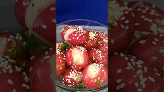 Еще один рецепт битой редиски #редиска#закуски#вкуснопростоибюджетно