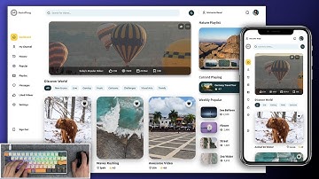 ASMR Programming - Video Sharing Platform UI - No Talking