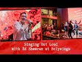Singing Out Loud Ed Sheeran @ Holywings featuring Rafi Sudirman