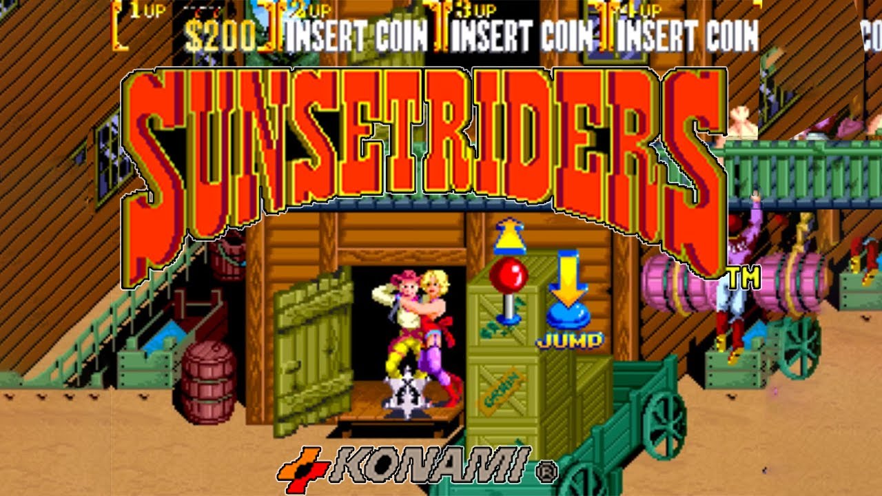 Sunset Riders 1990 [ Arcade ] Gameplay (60fps) - YouTube