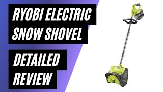 Ryobi One 18V Cordless Electric Snow Shovel Review Lightweight & Powerful Performance