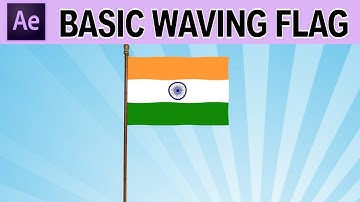 Quick Waving Flag Animation - Adobe After Effects Tutorial
