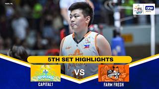 CAPITAL1 vs FARM FRESH | SET 5 HIGHLIGHTS | 2026 PVL ON TOUR | AUGUST 22, 2026