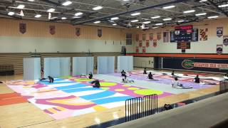 RHS Winter Guard Practice 3/28/12