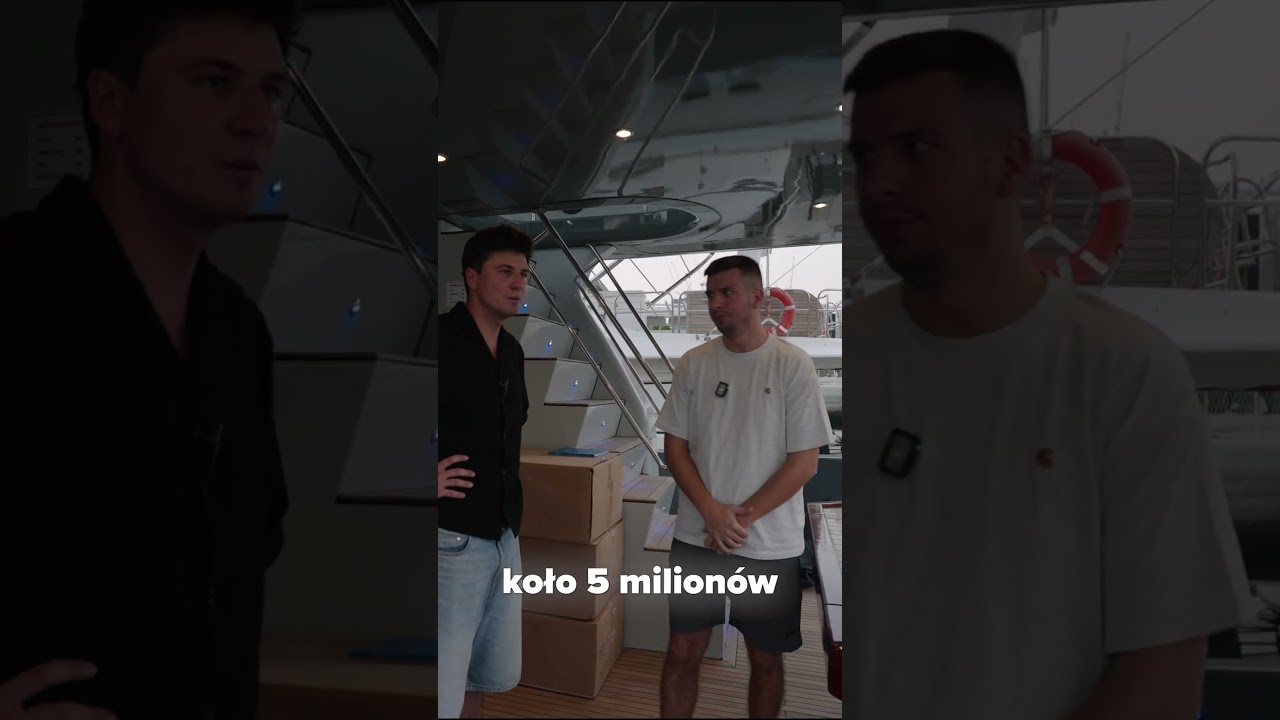 POLSKI SZEJK Z DUBAJU I JEGO YACHT ZA KILKA MILIONÓW!