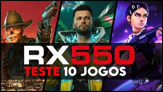 RX 550 4GB Ainda vale a pena em 2026 ? - Teste da placa em 10 Jogos
