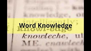 ASVAB Word Knowledge Practice Test 23