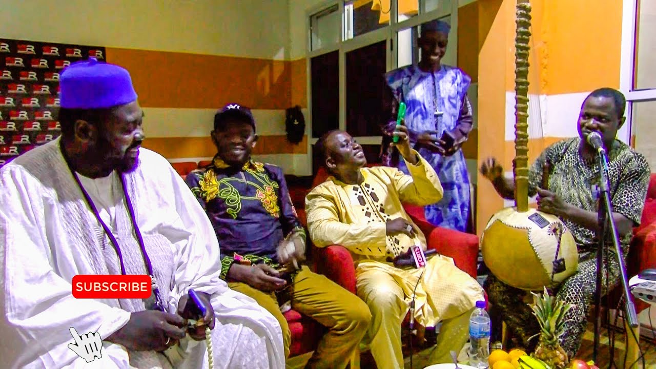 Jali Hammay Saho Meets Kang Sankung Jabbi of Librass (Casa). GRTS Jali Sumungo with Senator