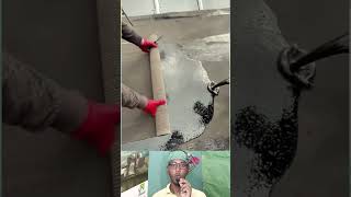 Roof Carpet Fixing Work | ছাদে কার্পেট লাগানো হচ্ছে স্থায়িত্ব বাড়াতে #shorts #viralshorts #roofing