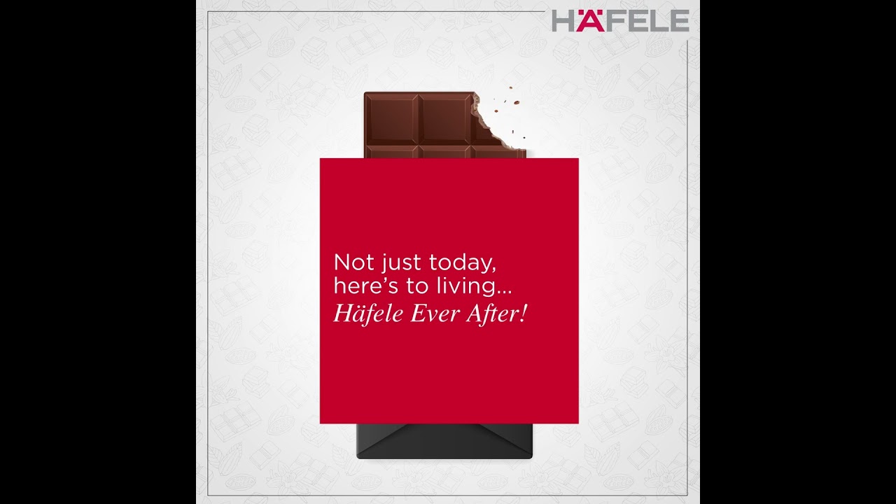 Hafele wishes you a happy World Chocolate Day!