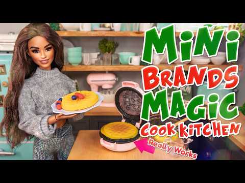 Mini Brands Really Works: Magic Cool Kitchen | Doll Size? Accessories & Details