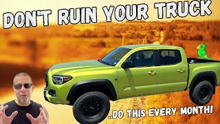 Your Toyota Tacoma Four Wheel Drive System Needs Maintenance