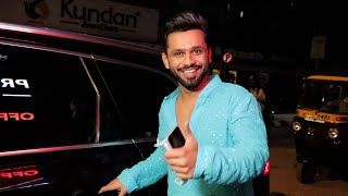 Bigg Boss 14 fame Rahul Vaidya spotted in a blue kurta; gets clicked with fans