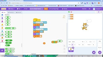 Calculate the Area of a Triangle using Scratch Tutorial