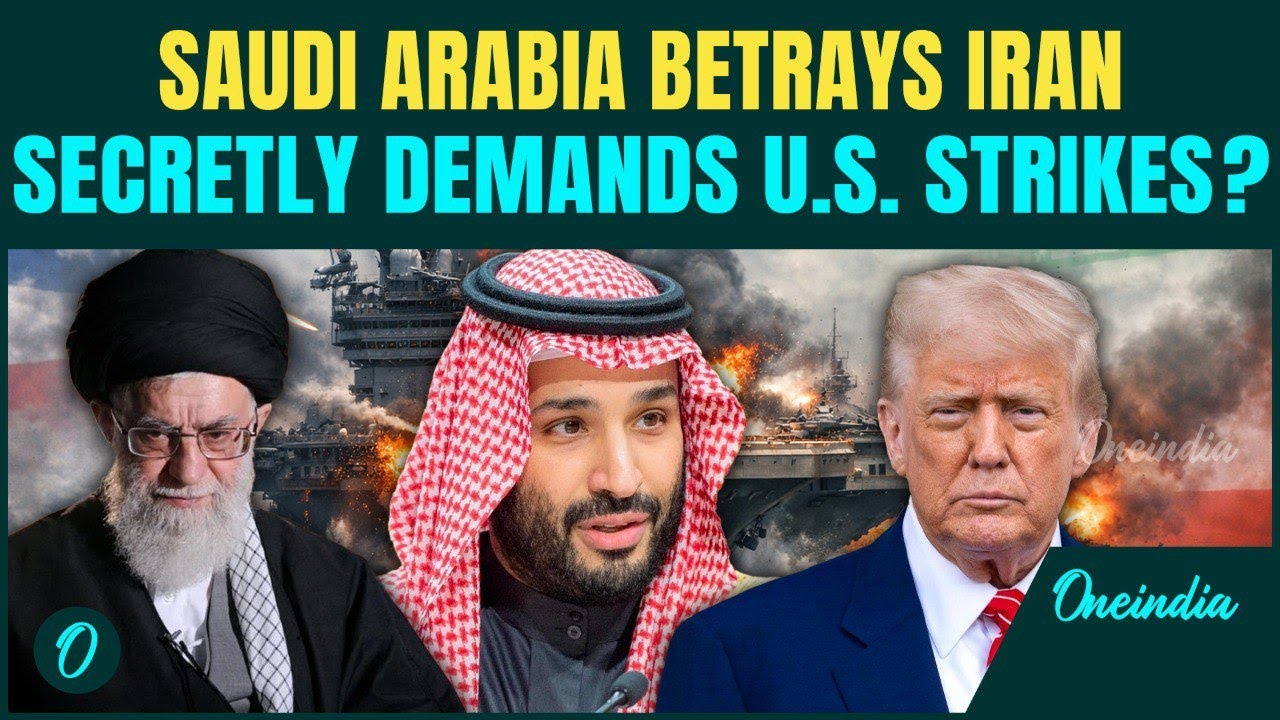 Saudi Arabia’s DOUBLE GAME On Iran: Riyadh Publicly Opposes War, Secretly Backs Iran REGIME CHANGE