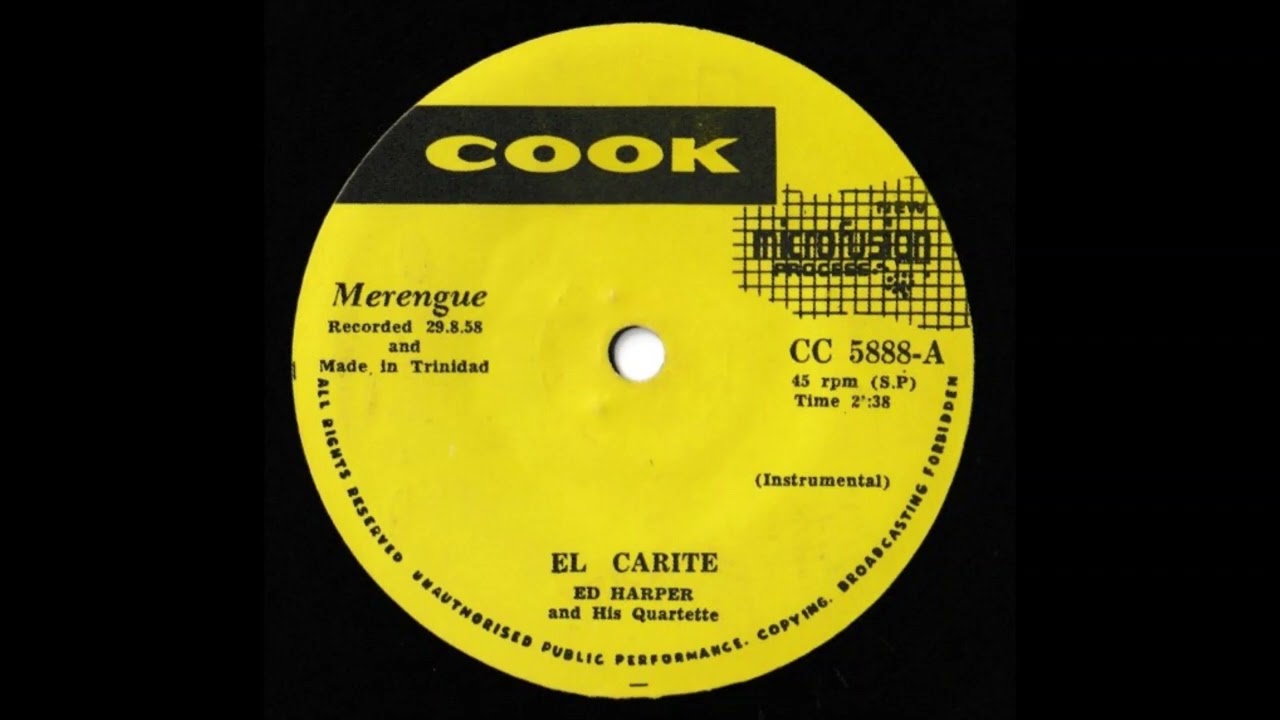 Watch Ed Harper and His Quartette - El Carite on YouTube Watch Ed Harper and His Quartette - El Carite on YouTube