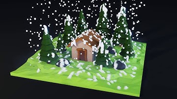 Dynamic Snow - Blender