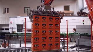 Roboter - Umpackanlage Unirob R-Eb