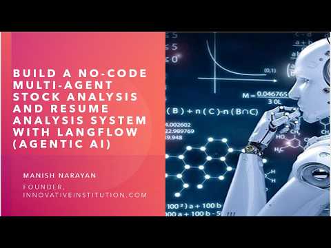 Build a No-Code Multi-Agent Stock Analysis System with Langflow (Agentic AI)