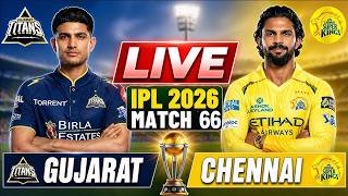 🔴IPL LIVE: GT vs CSK Live Match | Gujarat vs Chennai, Match 66 IPL 2026 | Live Cricket Match Today screenshot 5