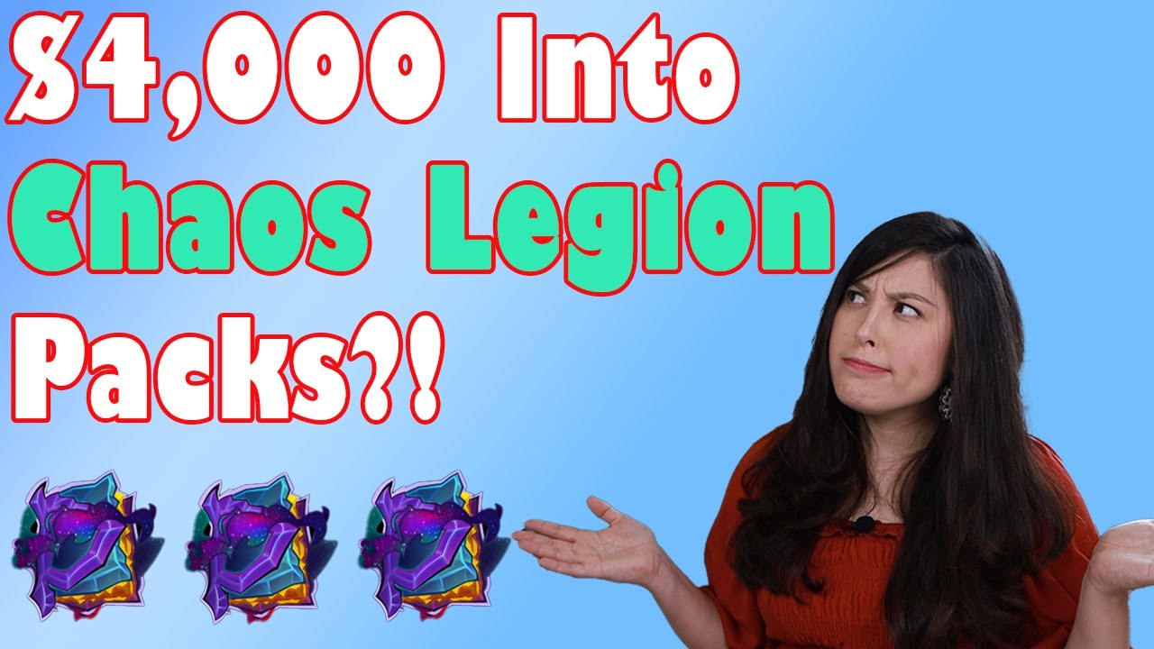 WHY I AM PUTTING $4,000 INTO SPLINTERLANDS CHAOS LEGION PACKS!