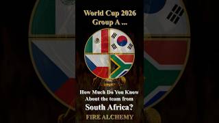 Can U Beat a MULTIPLE-CHOICE QUIZ on World Cup National Teams? ⚽ Featuring GroupA South Africa #fifa