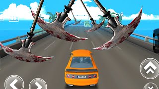 Impossible Car Stunts Driving 3D - Speed Car Bumps Challenge Android IOS GamePlay screenshot 2