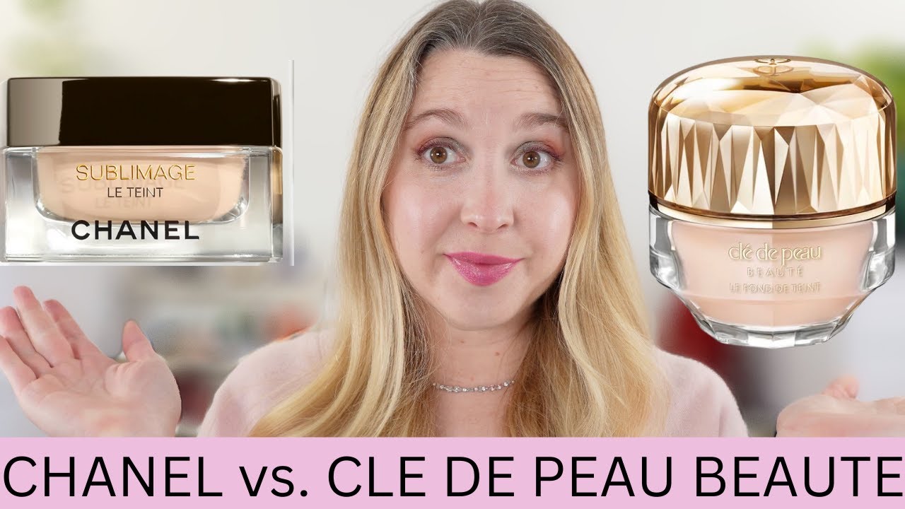 CHANEL VS CLE DE PEAU BEAUTE Which Luxury Foundation Is Better? Are