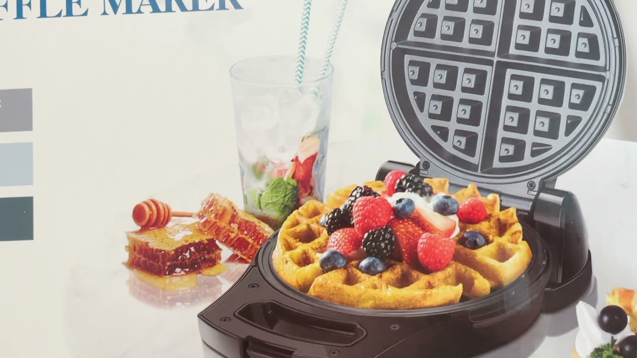 Come si usa la piastra per fare i waffle | Prova su strada con ricetta per waffle super soffici🥞