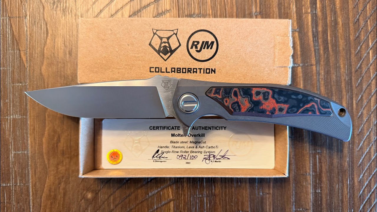 Shirogorov & RJ Martin collaboration design Molten Overkill Limited Edition 