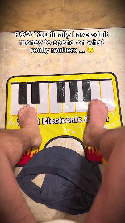 Hit the High Notes While You Sit! 😂 #toiletpiano  #music#shorts