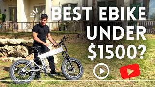 Best Electric Bike Under 1500? Luna Eclipse Folding Ebike Review