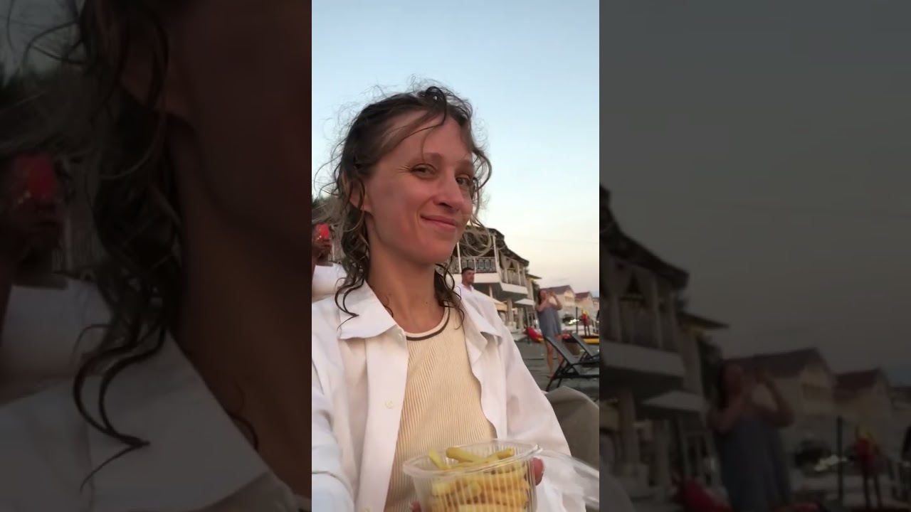 Пляж Акваград в ЛОО с Кристиной и Алисой