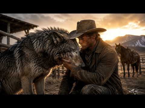 Nobody Dared Adopt the Giant Wolf — Until a Poor Cowboy Changed Its Fate Forever