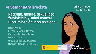 IISemanaAntirracista | Racismo, género, sexualidad, feminicidio y ...
