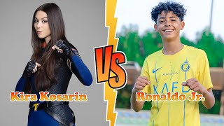 Cristiano Ronaldo Jr. VS Kira Kosarin  Transformation ★ From Baby To 2024