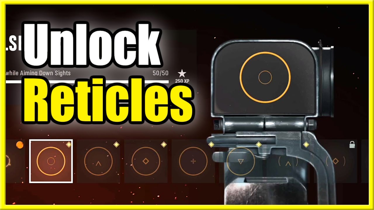 How to Unlock Reticles & Optics in COD Vanguard & Warzone (Fast