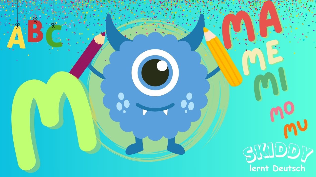 Ma, Me, Mi, Mo, Mu – Silben lernen für Kinder 👩‍🏫 | Lesen & Schreiben üben | DAJUU Lernvideo Deu