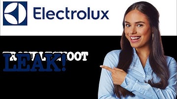 How To Fix Electrolux Washer Code E13 Indication Of Possible Leak (2025)