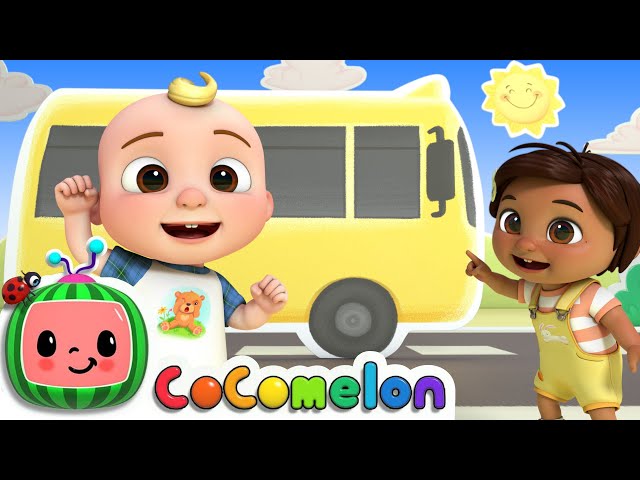 Wheels On The Bus Dance | Dance Party | CoComelon Nursery Rhymes & Kids Songs class=