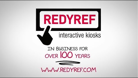 RedyRef Interactive Kiosks
