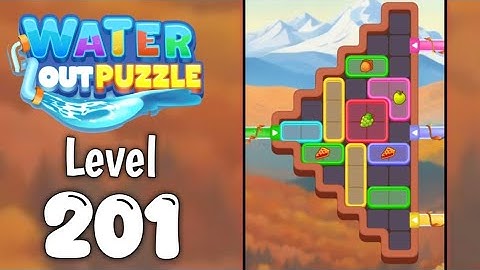 Water Out Puzzle Level 201 Walkthrough