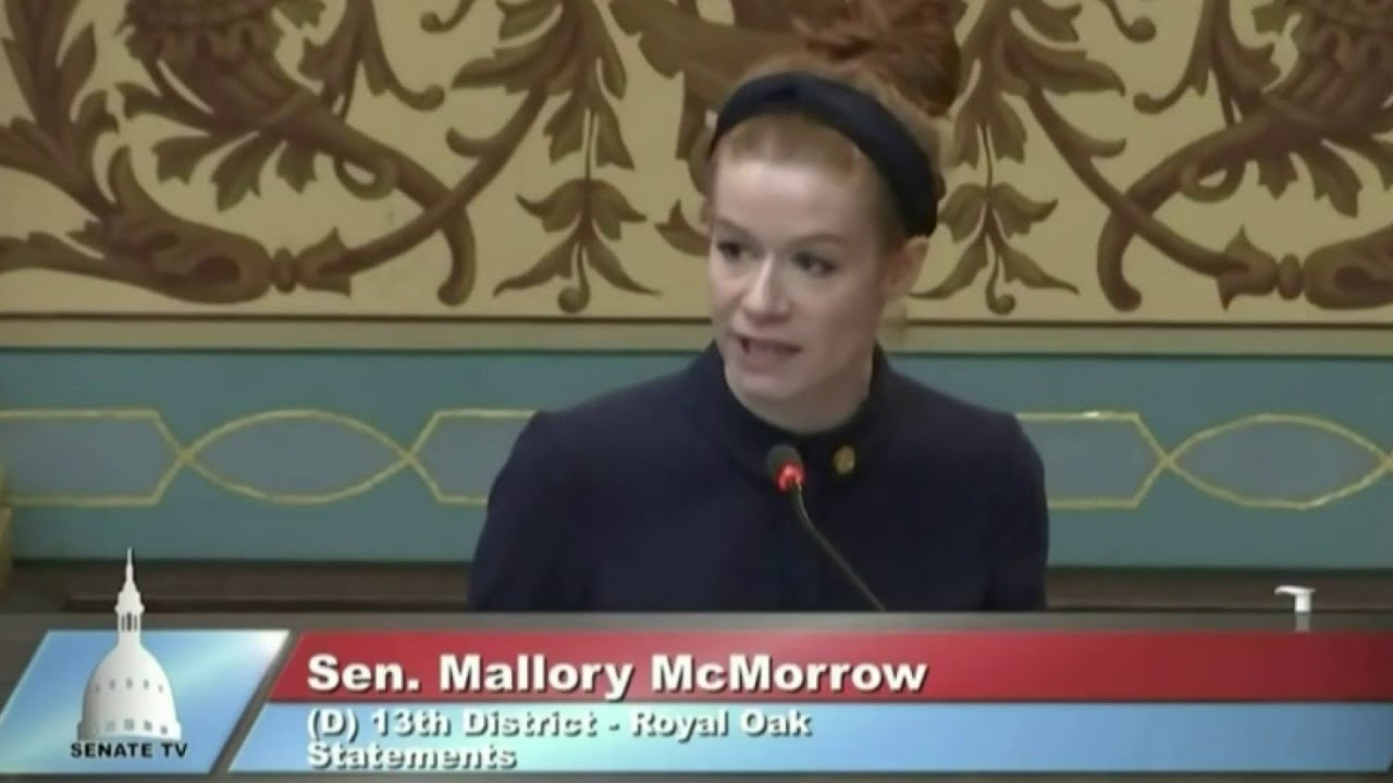 Viral speech: Michigan Sen. Mallory McMorrow fires back at colleague’s ‘grooming’ accusation