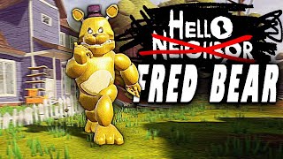 They Put Fast Fred Bear In Hello Neighbor?