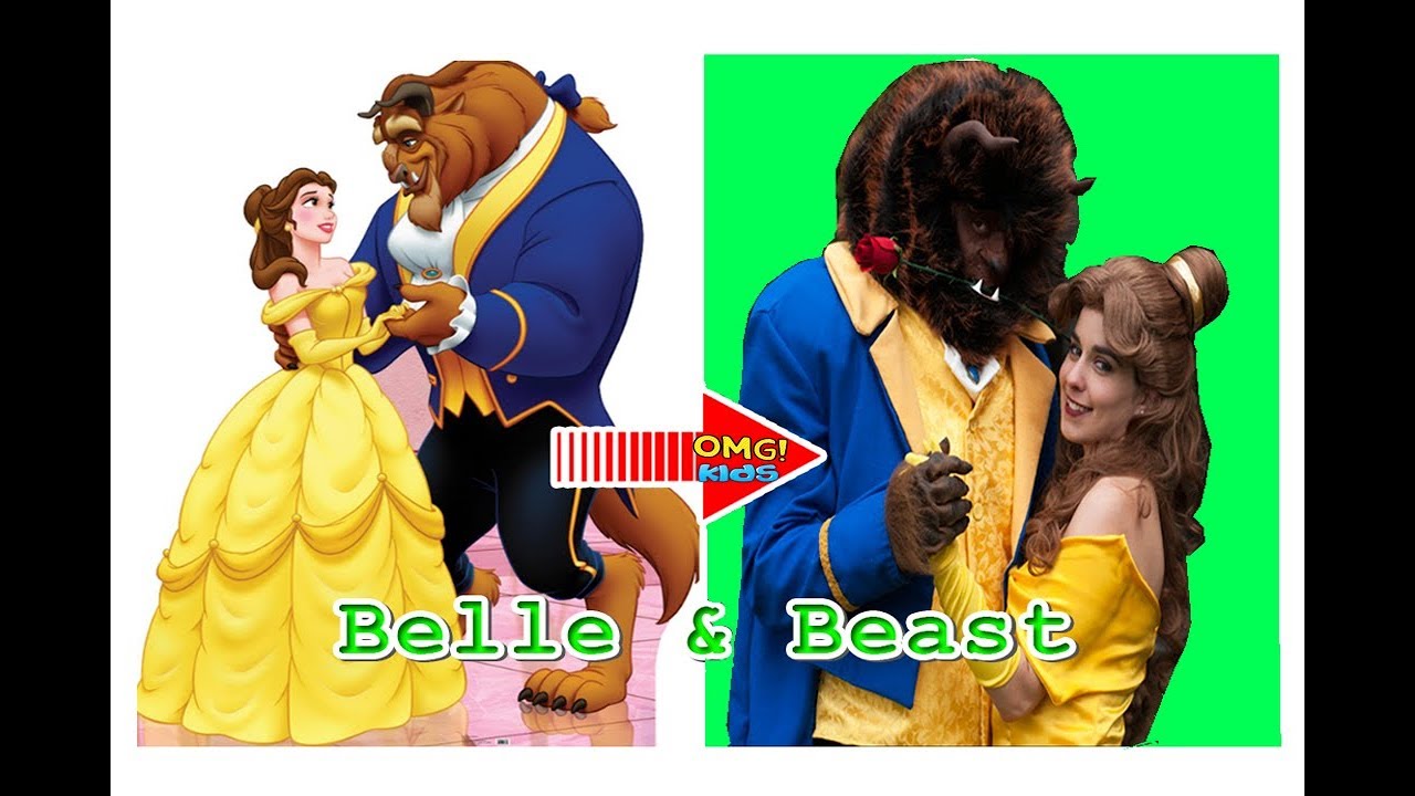 Beauty and the Beast Characters In Real Life - YouTube