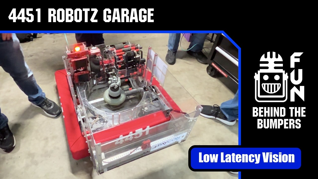4451 ROBOTZ Garage | Behind the Bumpers | FRC REBUILT Robot - YouTube