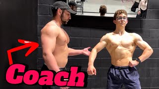 Pure Muscle + Fitness Workout || Posing Session With Coach